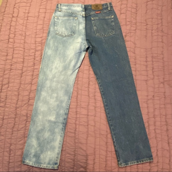Diy split tone mens Wrangler jeans - Picture 2 of 4
